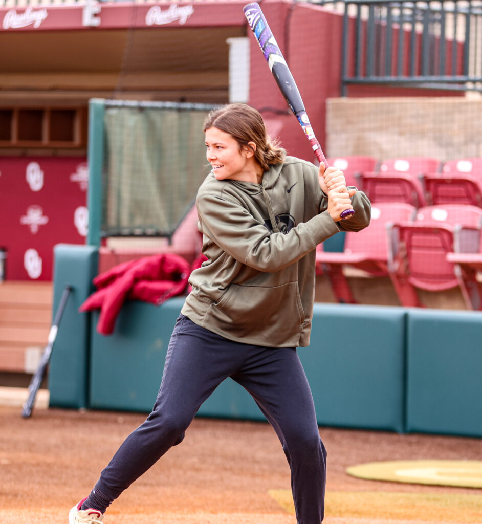 reciever in softball