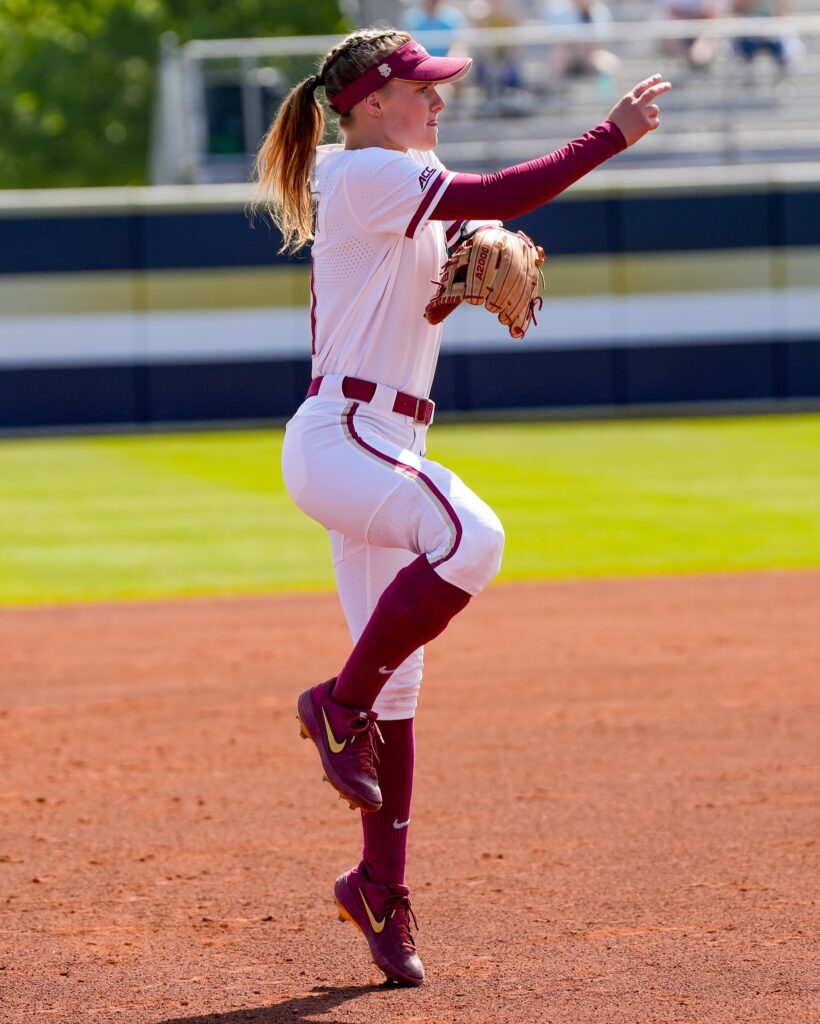 soft ball player
